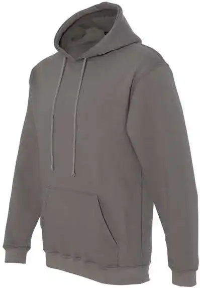 Bayside 960 Usa-made Hooded Sweatshirt - Charcoal