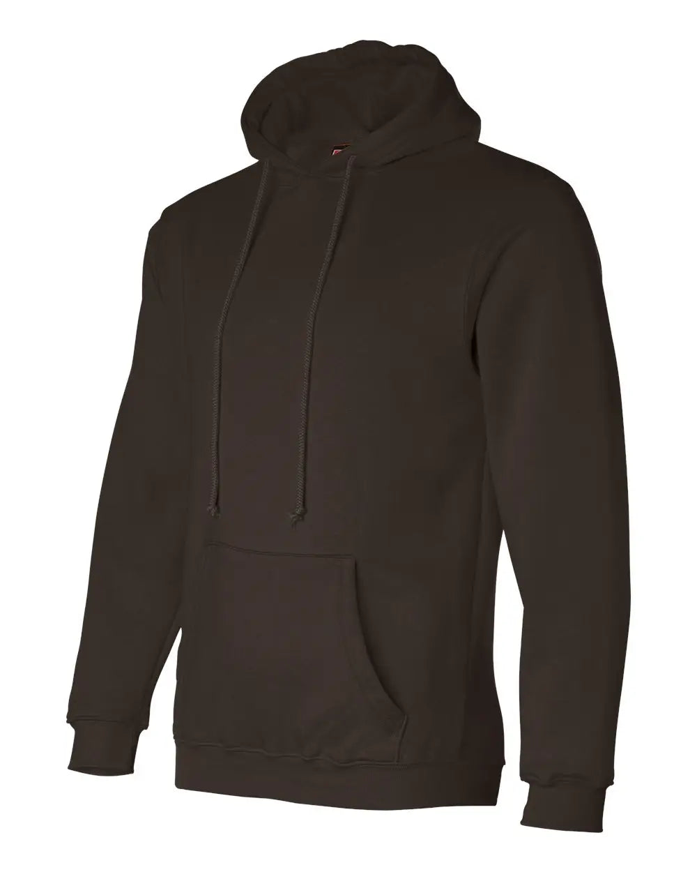 Bayside 960 Usa-made Hooded Sweatshirt - Chocolate