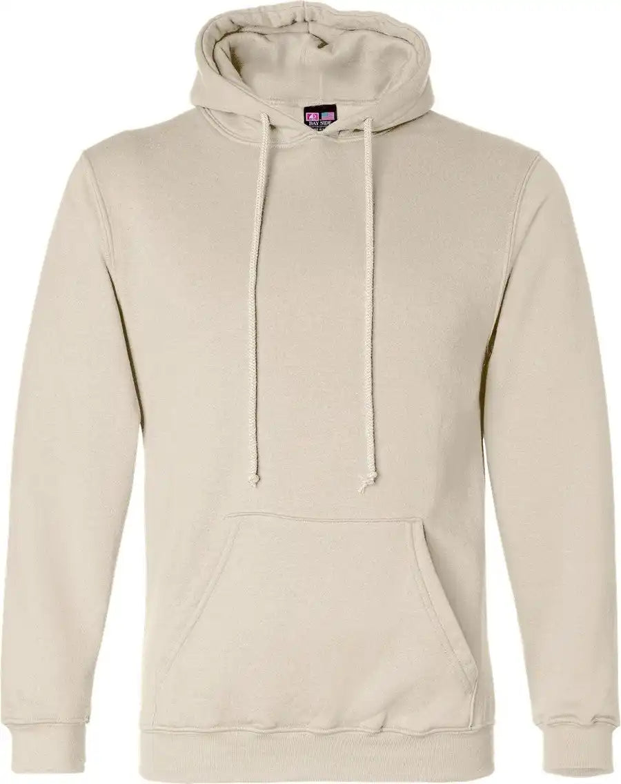 Bayside 960 Usa-made Hooded Sweatshirt - Cream - s
