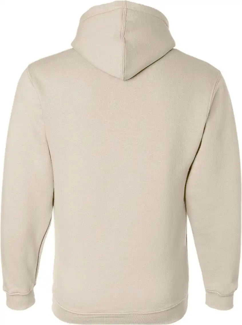 Bayside 960 Usa-made Hooded Sweatshirt - Cream