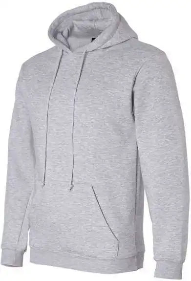 Bayside 960 Usa Made Hooded Sweatshirt Dark Ash