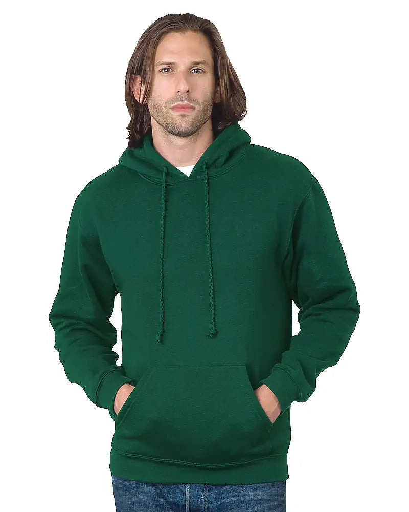 Bayside 960 Usa-made Hooded Sweatshirt - Hunter Green