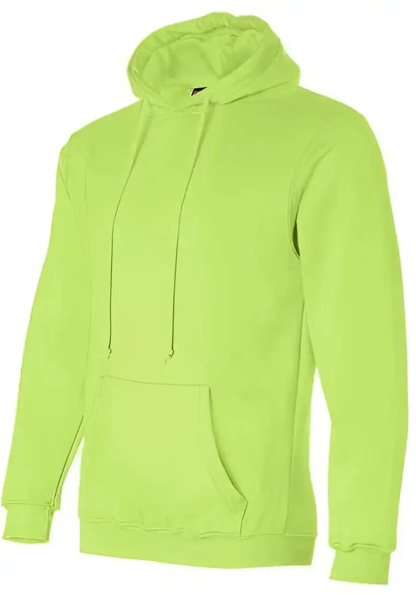 Bayside 960 Usa Made Hooded Sweatshirt Lime Green