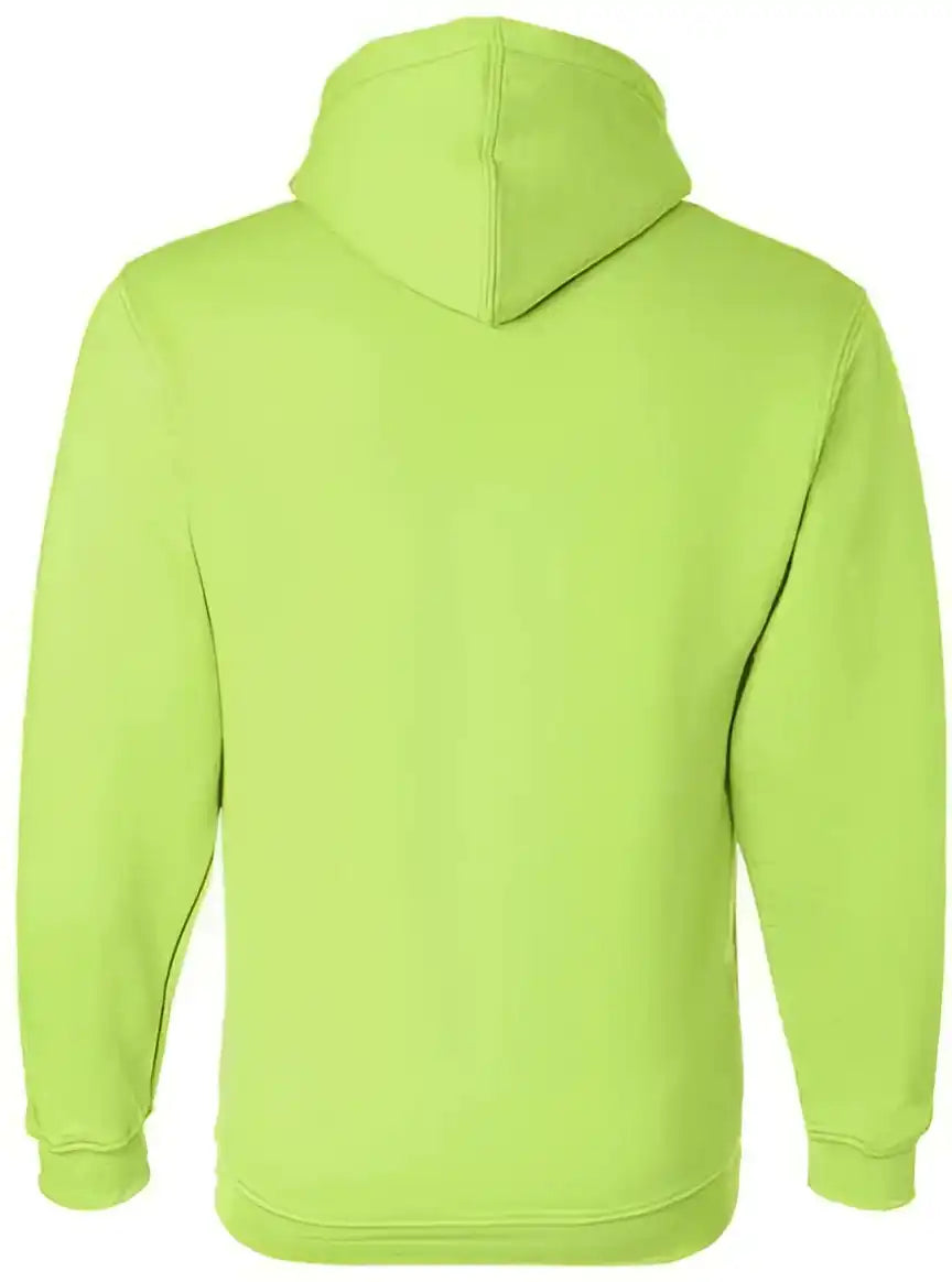 Bayside 960 Usa Made Hooded Sweatshirt Lime Green