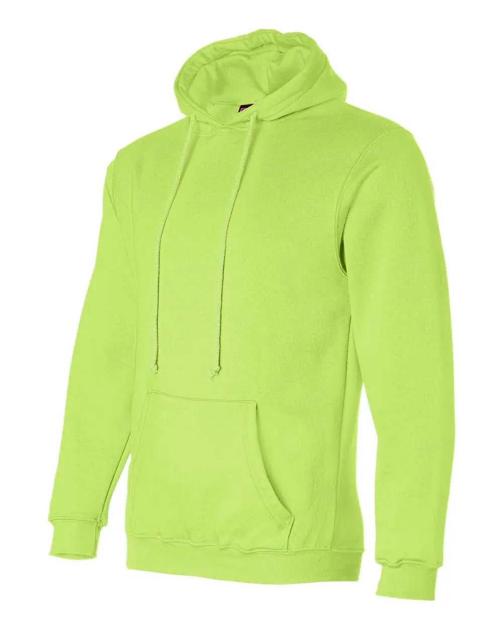 Bayside 960 Usa-made Hooded Sweatshirt - Lime Green - s