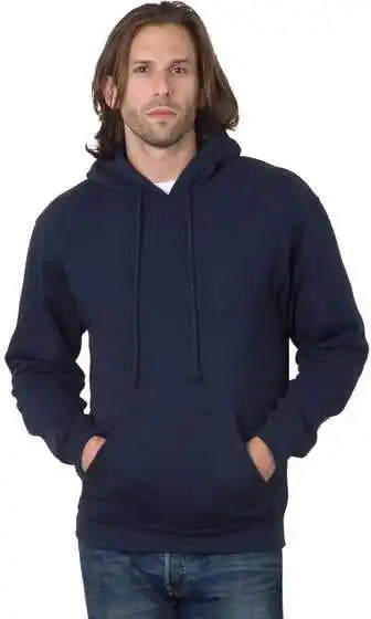 Bayside 960 Usa-made Hooded Sweatshirt - Navy