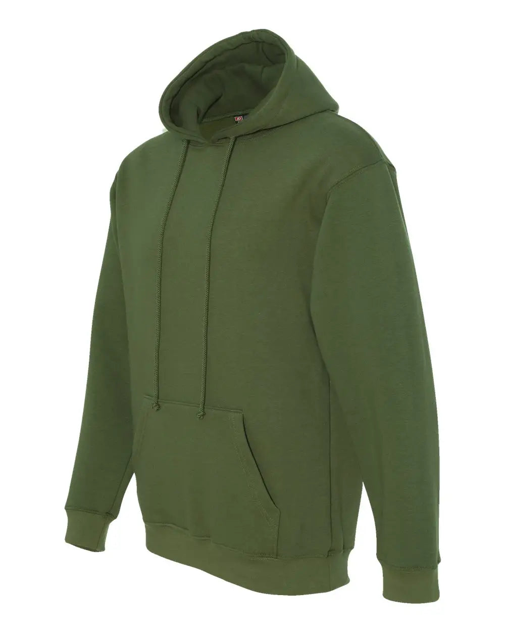 Bayside 960 Usa-made Hooded Sweatshirt - Olive - s