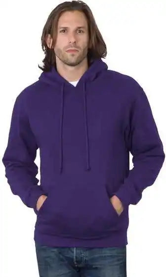 Bayside 960 Usa-made Hooded Sweatshirt - Purple