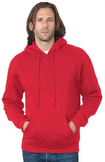 Bayside 960 Usa-made Hooded Sweatshirt - Red