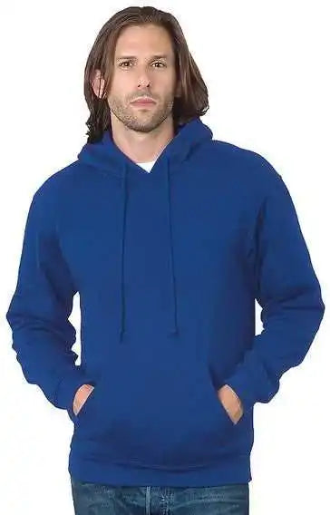 Bayside 960 Usa Made Hooded Sweatshirt Royal Blue