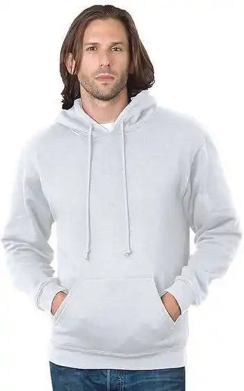 Bayside 960 Usa-made Hooded Sweatshirt - White