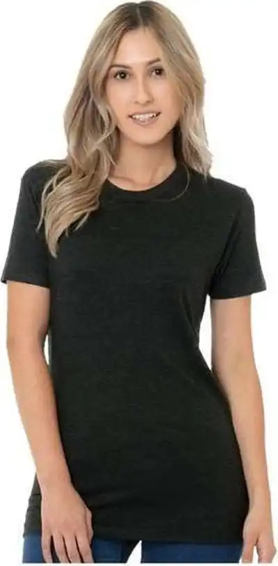 Bayside 9625 Women’s Fine Jersey T-shirt - Black