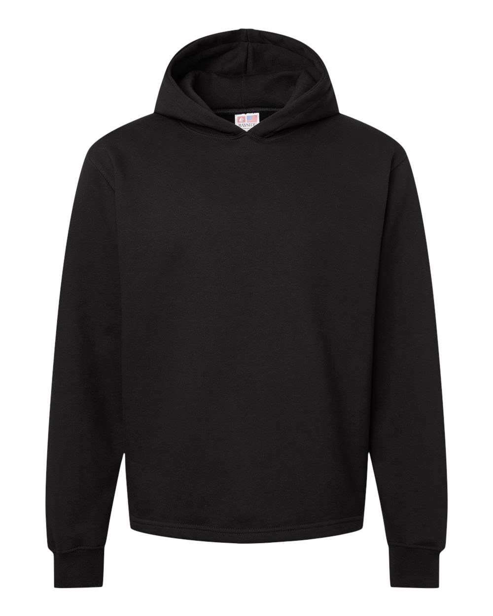 Bayside 975 the Quintessential Hooded Sweatshirt - Black