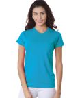 Bayside 3325 Women's USA-Made T-Shirt - Teal