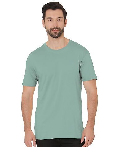 Bayside 9500B Fine Jersey T-Shirt - 9500 - Dusty Blue