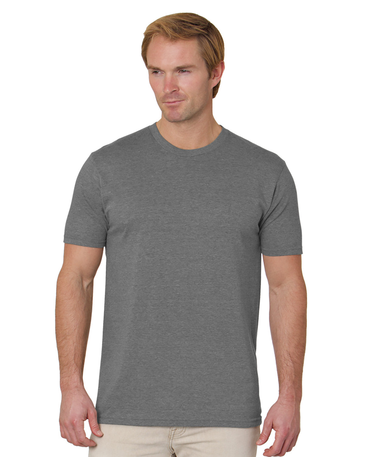 Bayside 9510B 50/50 Fine Jersey T-Shirt - 9510 - Gray Frost