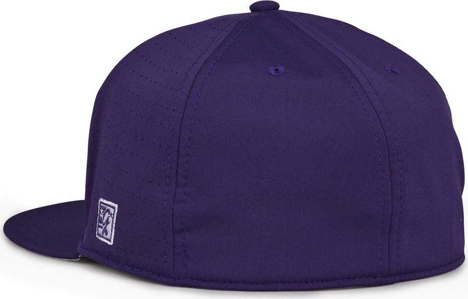 The Game GB998 Perforated GameChanger Cap - Purple - HIT a Double - 3