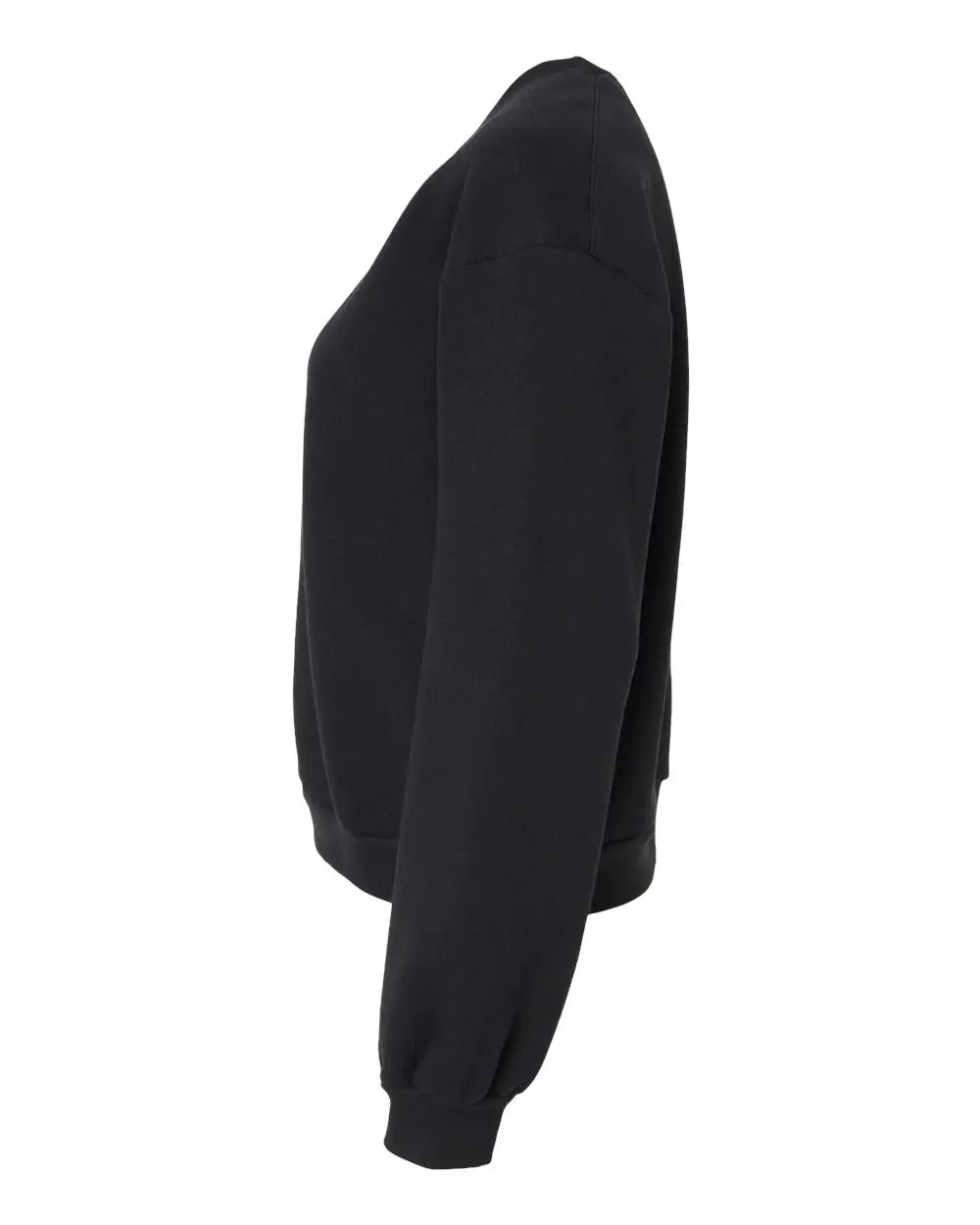 American Apparel Rf494 Reflex Women’s Fleece Crewneck Sweatshirt - Black