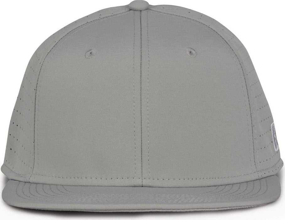 The Game GB998 Perforated GameChanger Cap - Gray - HIT a Double - 2