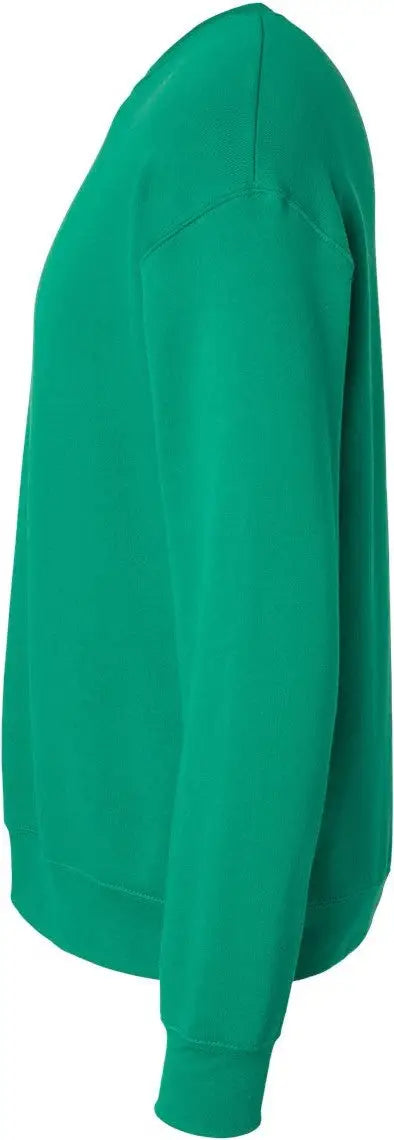 Bella + Canvas 3945 Sponge Fleece Drop Shoulder Crewneck Sweatshirt - Kelly