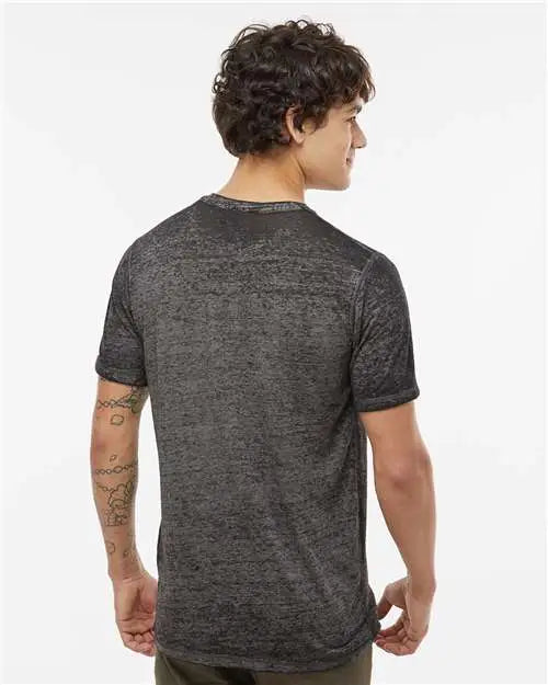 J. America 8115j Zen Jersey T-shirt - 8115 - Twisted Black