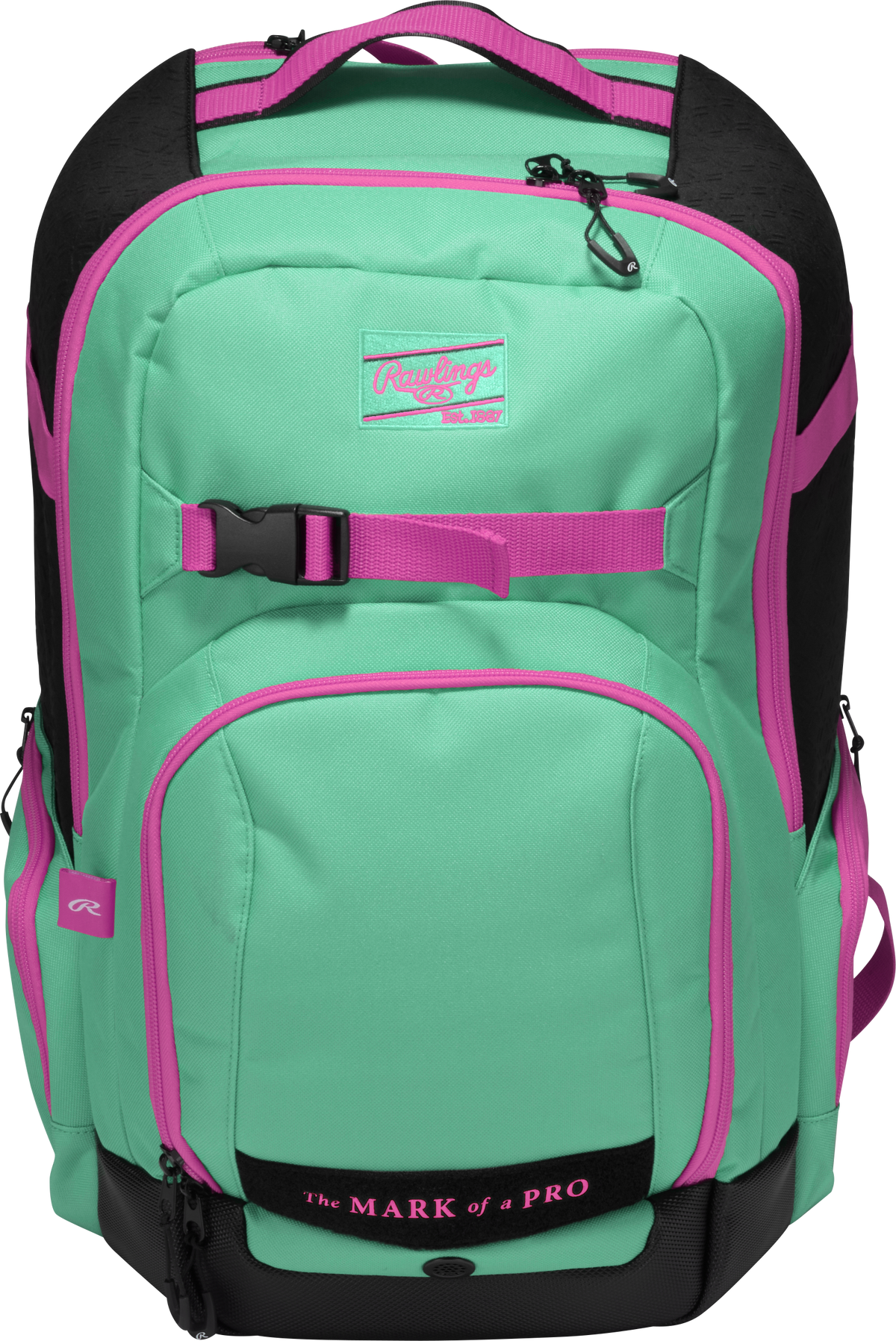 Rawlings Journey Players Backpack - Mint Pink