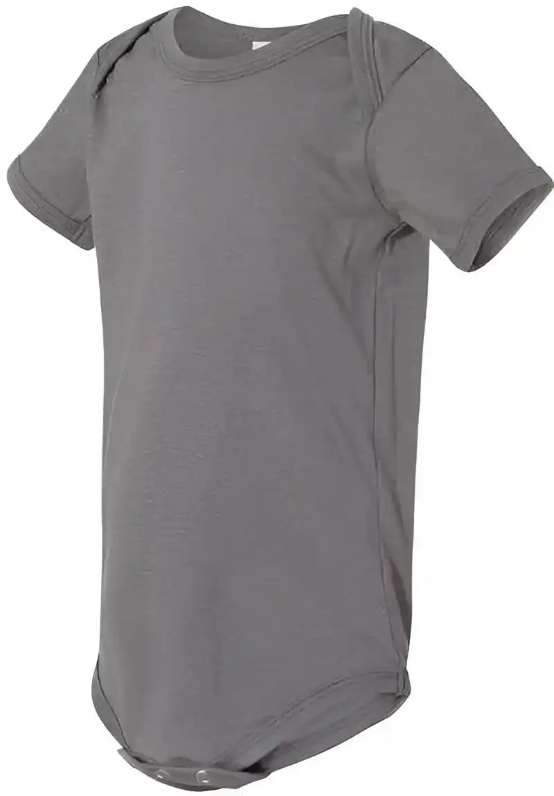 Bella + Canvas 100b Baby Jersey one Piece Asphalt