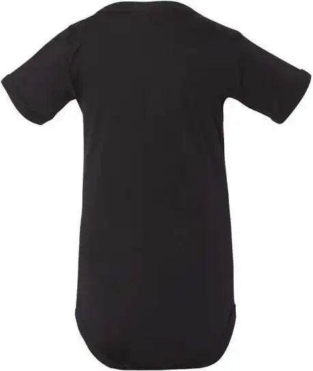 Bella + Canvas 100b Baby Jersey one Piece Black