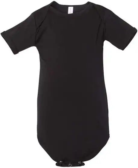Bella + Canvas 100b Baby Jersey one Piece Black