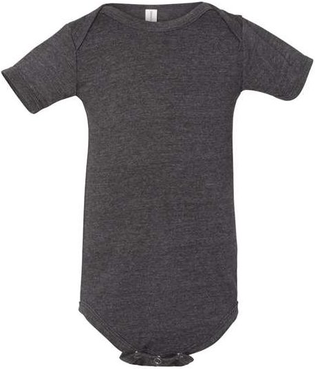Bella + Canvas 100b Baby Jersey one Piece - Dark Grey Heather