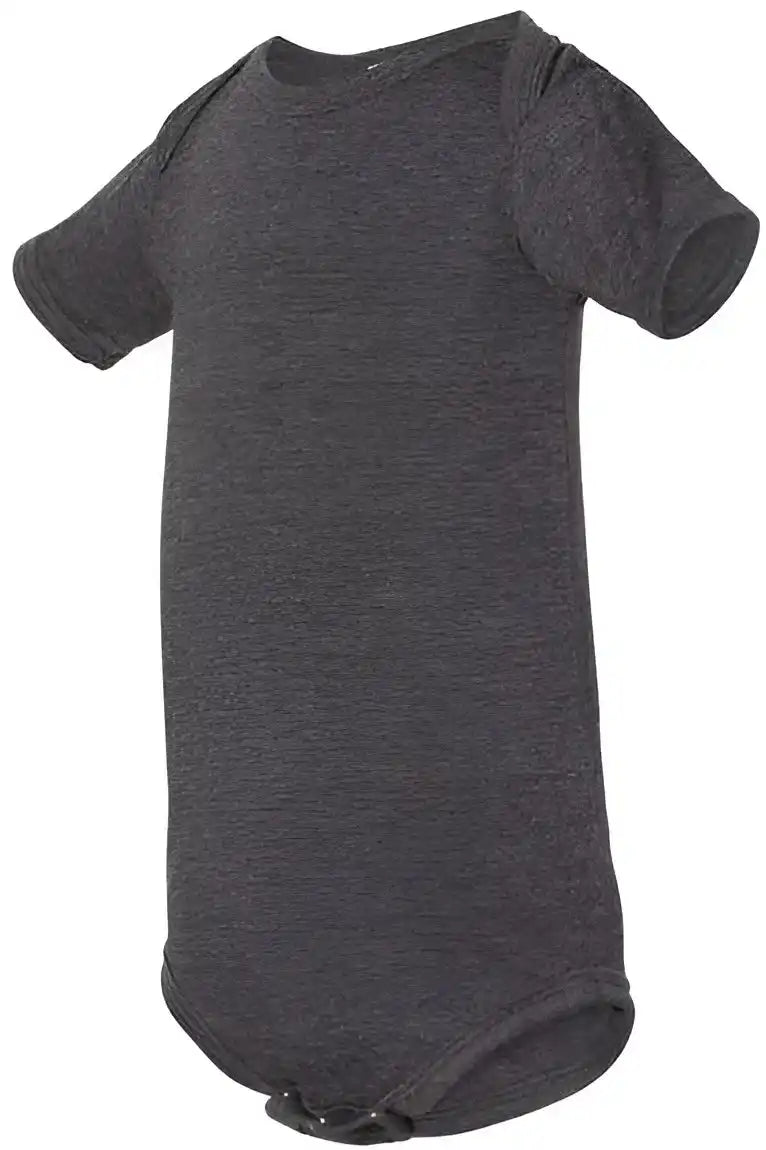 Bella + Canvas 100b Baby Jersey one Piece Dark Grey Heather