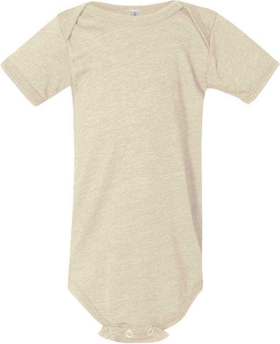 Bella + Canvas 100b Baby Jersey one Piece - Heather Dust