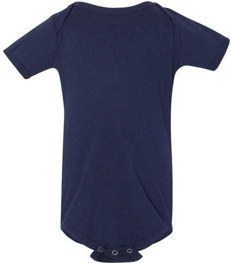 Bella + Canvas 100b Baby Jersey one Piece - Navy