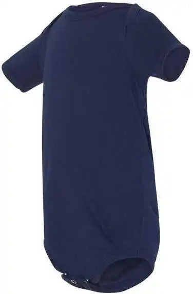 Bella + Canvas 100b Baby Jersey one Piece Navy
