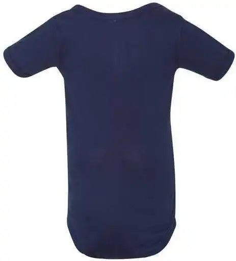 Bella + Canvas 100b Baby Jersey one Piece Navy