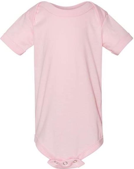Bella + Canvas 100b Baby Jersey one Piece - Pink