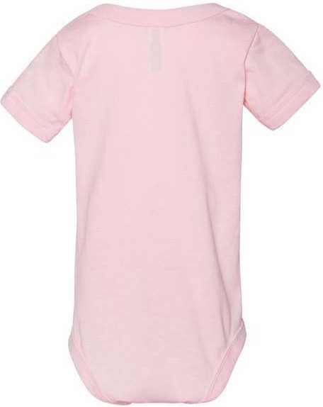 Bella + Canvas 100b Baby Jersey one Piece - Pink