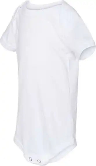 Bella + Canvas 100b Baby Jersey one Piece White