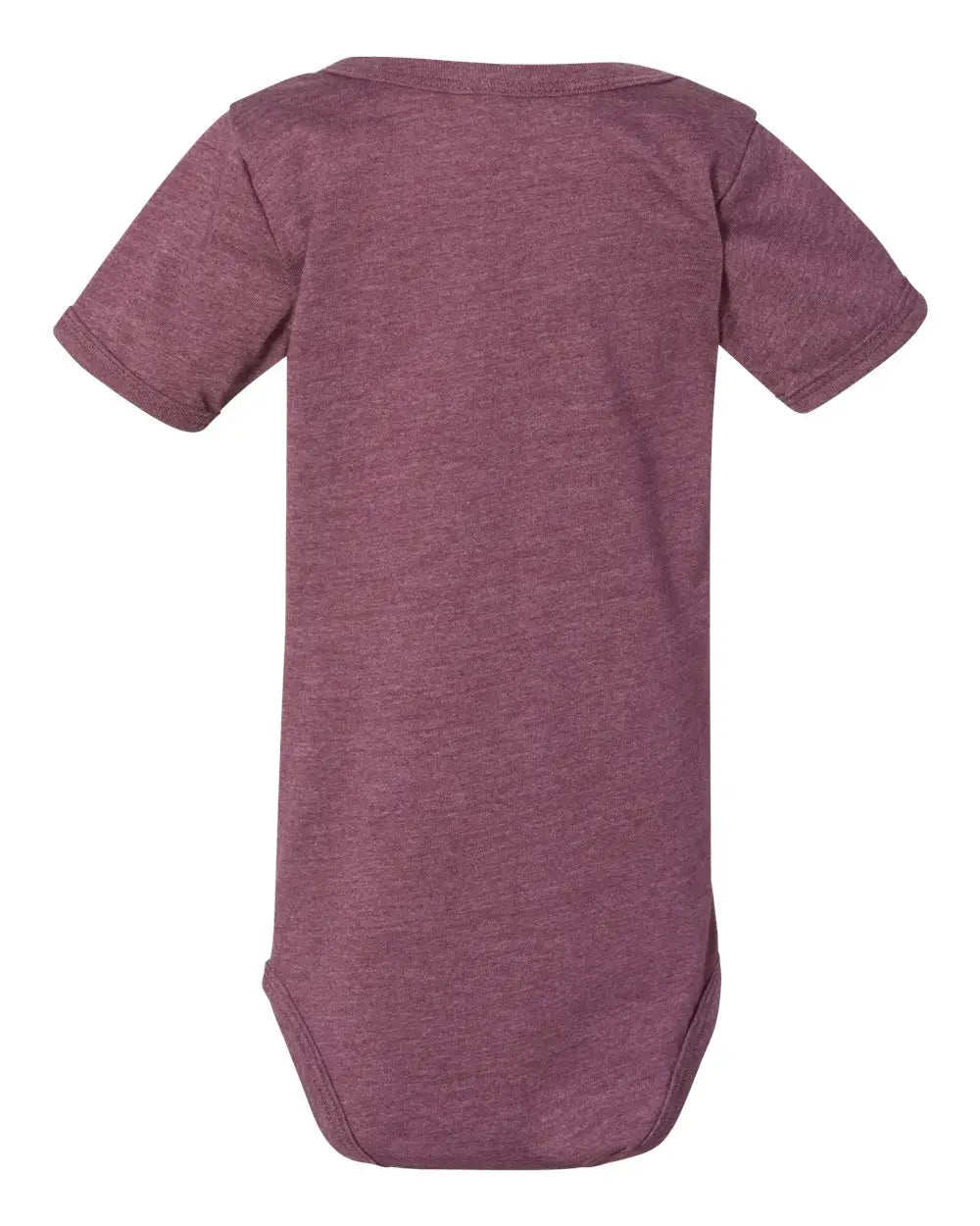 Bella + Canvas 100b Infant Jersey one Piece - Heather Maroon