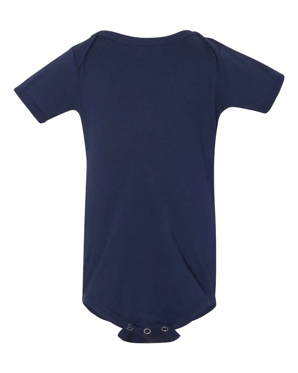 Bella + Canvas 100b Infant Jersey one Piece - Navy - Newborn