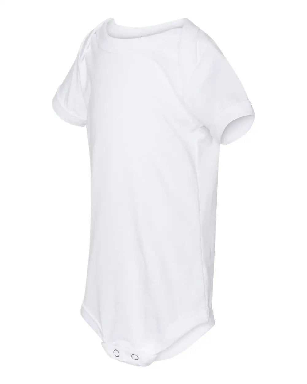 Bella + Canvas 100b Infant Jersey one Piece - White - Newborn