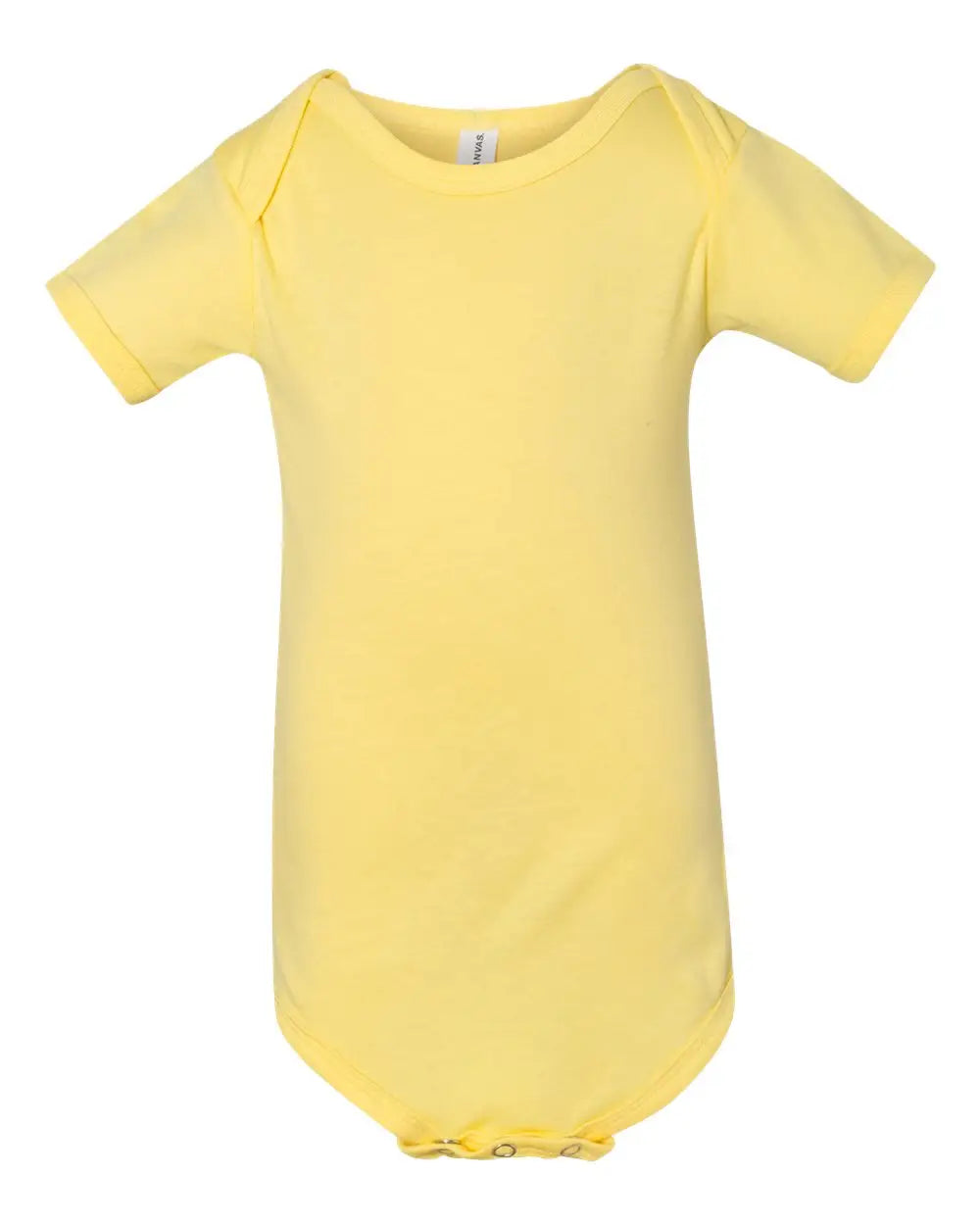 Bella + Canvas 100b Infant Jersey one Piece - Yellow - Newborn