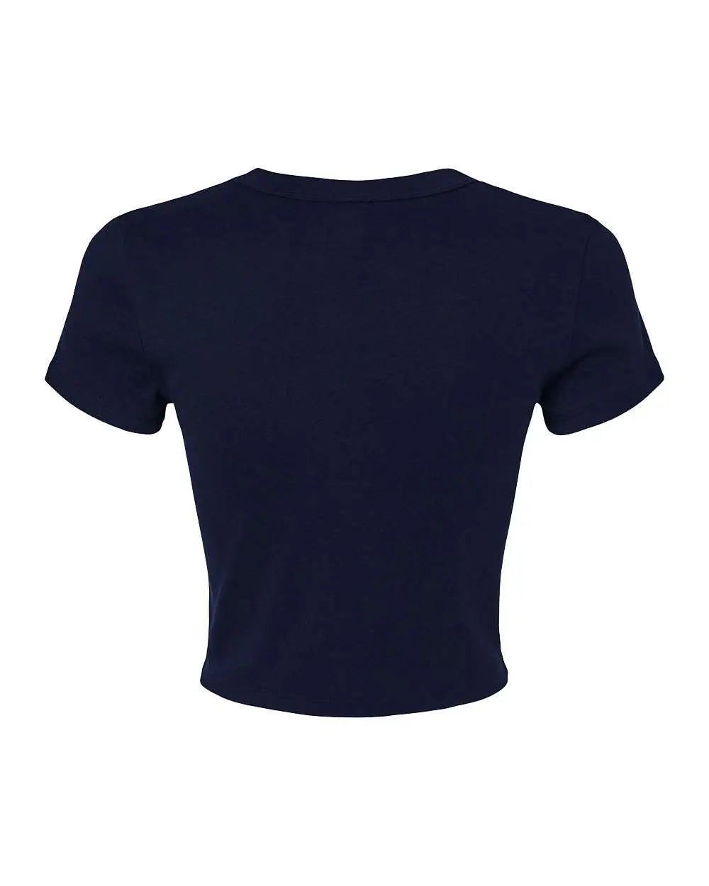 Bella + Canvas 1010c Women’s Micro Rib Baby Tee - 1010 - Solid Navy Blend