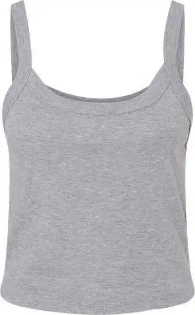 Bella + Canvas 1012 Women’s Micro Rib Spaghetti Strap Tank - Athletic Heather