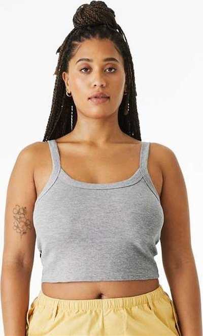 Bella + Canvas 1012 Women’s Micro Rib Spaghetti Strap Tank - Athletic Heather