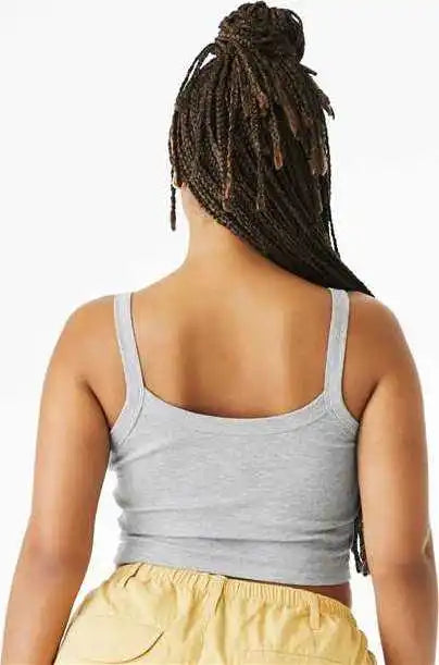 Bella + Canvas 1012 Women’s Micro Rib Spaghetti Strap Tank - Athletic Heather