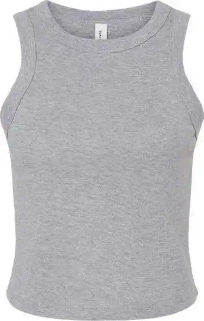 Bella + Canvas 1019 Women’s Micro Rib Racer Tank - Athletic Heather