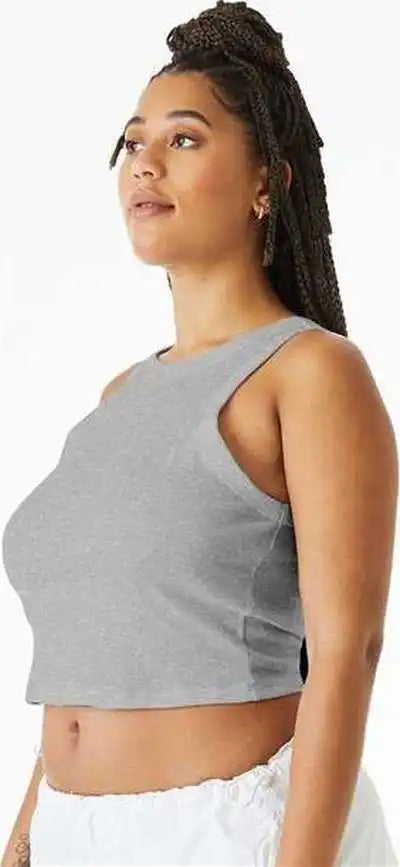 Bella + Canvas 1019 Women’s Micro Rib Racer Tank - Athletic Heather