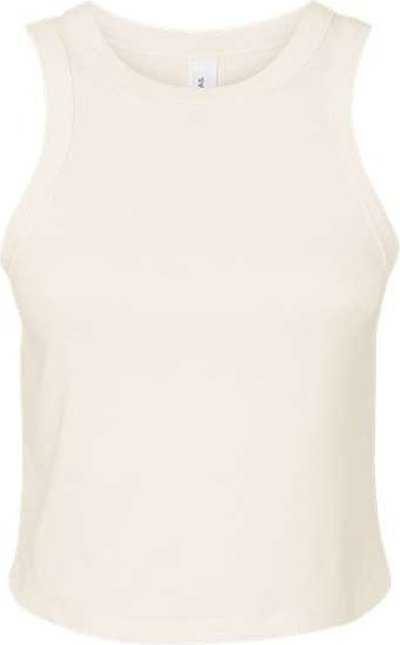 Bella + Canvas 1019 Women’s Micro Rib Racer Tank - Solid Natural Blend