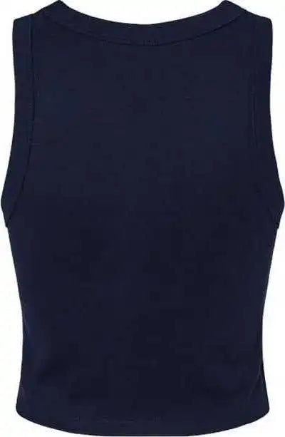 Bella + Canvas 1019 Women’s Micro Rib Racer Tank Solid Navy Blend